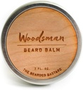 TBB Woodsman Beard Balm per gli uomini | Tame & Style Your Beard | Condizionatore del cuscinetto con burro di kara, olio di Jojoba, olio di Argan | profumo di cedro (2 Oz.)
