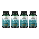 Swanson NAC - N-Acetyl Cysteine - Supplemento 600 mg 100 capsule (4 pacchetto)