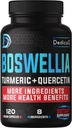 Boswellia Serrata - Blended Turmeric, Quercetin, Citrus, Ginger, White Willow, Alfalfa - Supporto Cartilage, Immune & Body Health - 120 capsule