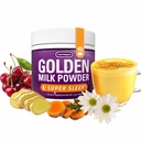 Turmaquik 3.2 Ounce Organic Golden Moon Milk Powder - Super Sleep Blend with Melatonin, Valerian, Chamomile, Lemon Balm, Turmeric, Ginger, Black Pepper, Curcumin, Cinnamon, e Cardamom