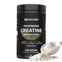 UpNourish Micronized Creatine Monohydrate Powder 400 G - Vegan non aromatizzato per pre allenamento, costruzione del muscolo Pure Donne e Men Integratore istantaneo, 80 Serve 14.1096 Ounce
