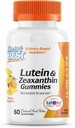 Gummie di Lutein del dottore con Lutemax 2020, 60 Ct, Chewable Natural Eye Support Supplement, Marigold Lutein, Zeaxanthin, Eye Health & Macular Support, Non-OGM, Pectin naturale di frutta, Vegan