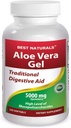 I migliori naturali Aloe Vera Gel 5000 mg 250 Softgels