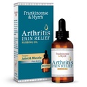 Incenso e mirra Artrite Dolore Rilievo Olio di Rovina – Artrite Dolore con Incenso Olio Essenziale per Sciatica, Schienale inferiore, Mano, Ginocchiera, Giunti e Spalla, 2 fl.oz. - 1 Confezione