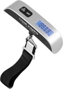 portabagagli inspira, Portatile digitale appeso Baggage Scale per viaggio, Bilancia peso in valigia con vernice in gomma, 110 sterline, Batteria inclusa
