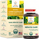Active Liver Cleanse & Detox – 1800mg Herbal Formula con latte biologico Thistle, Turmeric & Dandelion Root – Supporta Fatty Liver Repair & Daily Liver Health – di Sana Herbal
