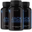 rize labs - Jack Hammer Libido Booster Supplemento per gli uomini, potente formula naturale per migliorare le prestazioni (180 capsule)