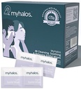 MyHalos® 48 Idratazione Eyelid Wipes for Dry Eye Relief - Moisturizing & Soothing Eye Wipes with Tea Tree - Aiuta con Blepharitis & Computer Vision Syndrome, Trattamento Blepharitis per Eyelids, Cleanser