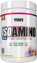 MAN Sports Iso-Amino Bcaa Polvere, Rainbow Sherbet, 255 Gram