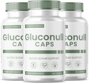 SPRESSO (3 Pack) Gluconull Capsule, Gluco Null Glyco Optimizer, Gluco Null Natural Blood Vessel Cleaner, Gluconull for Natural Health (180 capsule)