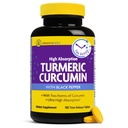InnovixLabs curcumina currica con estratto di pepe nero - Supplementi di curcuma e curcuma ad alto assorbimento con BioPerine, C3 Reduct & Curcumin C3 Complex - 100 Tabelle di rilascio di tempo