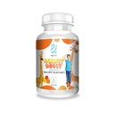 Aumento dell'altezza di Actif Supporto Mega per la crescita dell'altezza con 10+ Fattori, supplemento di altezza per i bambini e gli adolescenti, 60 Gummies, aroma di fragola, ottenere la formula veloce più bella