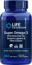 Estensione della vita Super Omega-3 360 Softgels, Facile da ingoiare, EPA/DHA Omega3 Fish Oil, Sesamo Lignans & Olive Extract