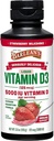 Vitamina liquida D di Barlean, 5000 IU D3, frullato di fragole aromatizzato per bambini e adulti, assorbimento massimo, non OGM, senza glutine - 5.6 oz