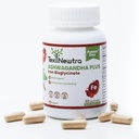 Ashwagandha con Ferro Bisglycinate - 300mg & Biodisponibile Ferro 10mg - 60 capsule