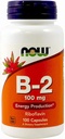 NOW Alimenti Vitamina B-2 100 mg Caps, 2 pk