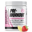 Preallenamento nutrizionale per uomini e donne - Nootropic Pre allenamento senza creatina, polvere pre-allenamento con taurina Rhodiola Citrulline Malate Beta Alanine Caffeina (Limonata di fragole)