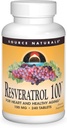 Fonte Naturals Resveratrolo 100, per il cuore e l'invecchiamento sano* -100mg 240 compresse