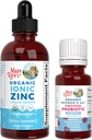 MaryRuth Organics Probiotic Digestion (Raspberry) per le donne 40+ & Zinc Drops | Clean Label Project Verified® | Vitamine per Gut Salute e Immunità | Vegan, Non OGM, Gluten Free