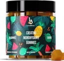 Creatina Monoidrato Gummies – Vegan, senza zucchero, 120-count, 5000mg Creatina per il recupero e prestazioni del muscolo
