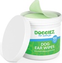 Detergente per cani con Aloe Vera ed Eucalyptus (100 conte) Pulitore otico per cani- Aiuta a prurito e irritanti - Sicuro per i cuccioli oltre 12 settimane