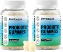 Probiotici Gummies per la salute digestiva e la salute del fegato, 3,6 miliardi di CFU, Sugar Free, Debloat Gummies Probiotici per bambini, donne e uomini, Yogurt Flavour, 120 Conte