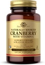 Mirtillo Solgar con vitamina C - 60 capsule vegetali - Supporta la salute urinaria e della vescica - Non OGM, Vegan, Kosher, Gluten Free - 60 Serve