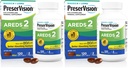 PreserVision AREDS 2 Vitamina Occhiale & Supplemento Minerale, Contiene Luteina, Vitamina C, Zeaxantina, Zinco & Vitamina E, 120 Softgels (Piccola Vary May) (Pack of 2)