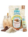 Idratazione + Energy Electrolyte Drink Mix – Caffè Horchata Agua Fresca Flavor | Polvere senza zucchero con caffeina, L-teanina, Acque di cocco e minerali | 15 pacchetti Stick Single-Serve