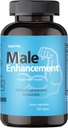 Supplemento di testosterone per gli uomini – Tongkat Ali, Maca, L-Arginina HCI& Ginseng per l'energia, Stamina & Endurance, Non-GMO, Gluten-Free, 120 compresse (alimentazione da 60 giorni)