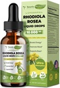 Totaria Liposomal Rhodiola Rosea Tintura 16 in 1, w/Ashwagandha, L-teanina, Zafferano, Ultra Forza Cortisol Supplemento con Rhodiola Rosea, Magnesio