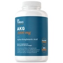Dr. Tobias AKG Supplement 1000mg Per Serving, Biodisponibile Alpha Ketoglutaric Acid, Supporta l'energia cellulare & Nitric Oxide Flow, Vegan, Gluten-Free, Non-GMO, 180 Capsule, 90 Serve
