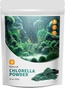 Polvere clorella naturale con 10 oz - polvere di clorofilla, supporta il sistema immunitario e la funzione del fegato, mantenere la gioventù, Vegan, ricco di proteine vegane e vitamine.