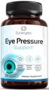 Sunergetic Premium Eye Pressure Support Supplement - Integratore per la pressione degli occhi con Zafferano, Lutein, Zeaxanthin, Bilberry & Pine Bark - Supporta la salute oculare e la visione complessiva - 30 Conte