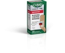 Curato Quickstop Flex-Fabric Bandages, Quickstop Bleeding Control Technology, 0.75" x 2.83", 30 Count (Pack of 3)