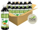 Avocado Leaf Extract Liquid Supplement - Probiotic Protein Gut Health Fiber Supplement Bone Health & Immune Support - 12(12oz) btls (Pack of 12)