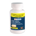 A+Health Dual Action Acetaminophen 250 mg e Ibuprofen (NSAID) 125mg Pain Reliever Caplets, 216 Conte
