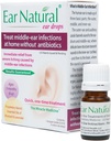 EarNatural® – Trattamento per le infezioni medio-orecchie, Earache, Itching – Rilievo in meno di un minuto - in un trattamento unico – 100% ingredienti naturali, Made in USA – brevetti USA erogati
