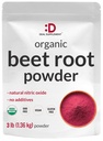 Polvere di radice di barbabietola organica, 3lbs - Ortaggi superfood crudi - Integratore naturale di ossido nitrico - Supporta energia pre allenamento, cuore, & salute immunitaria - Non OGM, Vegan