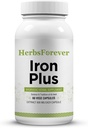 Herbsforever Iron Plus Capsules Supplemento promuove il livello di ferro 60 capsule