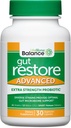 Dr. Drew Sinatra LifeBiome Gut Restore Avanzato, Massima resistenza Microbiome Probiotico con Botanici Fermentati, 11 Multi Strains, 30 Capsule Una volta-Daily, Vegetariano, Soia-, Dairy-, e Gluten Free