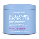 BodyHealth PerfectAmino Electrolytes Polvere No Zucchero, Keto Sugar Free Fasting Electrolytes Drink Mix, Polvere di idratazione con minerali Trace - Bacche miste - 60 Serve