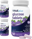 TRUEplus® Glucose Tablets, Uva Flavor - 50ct Bottiglia – 3 Pack