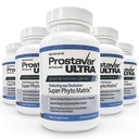 5 bottiglie Nuovo migliorato dal produttore del supporto della prostata originale Prostavar Ultra 600mg 90% Beta-Sitosterol & Grape Seed Extract