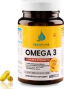 VEDAPURE Omega 3 Fish Oil Capsule | 60 Caps