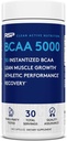 RSP BCAA 5000 (30 Serv), capsule BCAA Premium per il recupero del muscolo post allenamento, Endurance & Energy, 5g di aminoacidi a catena ramificata essenziali per il servizio