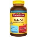 Natura fatta Fish Oil Omega 3 Integratori, 1200 mg Softgels, Omega 3 Fish Oil per il supporto sano del cuore, 230 Softgels, 115 giorni di alimentazione
