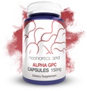 Nootropics Depot Alpha GPC Capsules | 150mg | 180 Count | Supplemento colinergico | Integratore di salute del cervello | Supporta la funzione sana del cervello | Migliorare la cognizione, Memoria + Focus