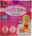 2Box. Gluta Berry Succo supplemento 200000mg. Aumentare la potenza dell'aura bianca Tutto il corpo bianco aura pelle bianca fade lentiggini macchie scure assorbimento rapido efficace1 Box / 10 bustine.