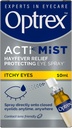 Optrex ActiMist 2-in-1 Spray per gli occhi Watery Itchy Plus - 10 ml di Optrex